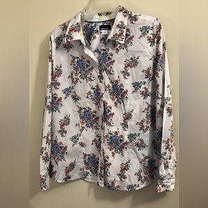 Floral Basic Editions Button Down Top 🌸